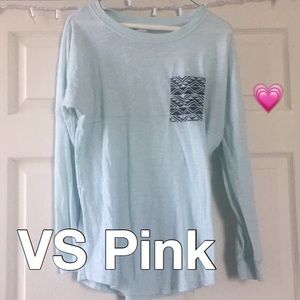 PINK VS Long sleeve w/ pocket design